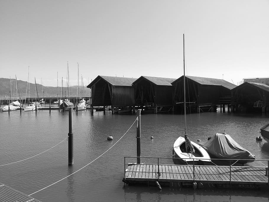 Lindau, Port, Boats, Marina, lake constance, water, lake, mood, outdoors, day