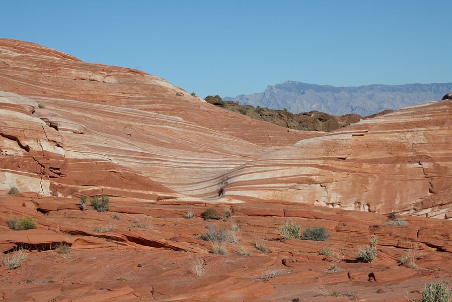 nevada, valley of fire, the wave, desert, nature, landscape, scenics, sand, uSA, red