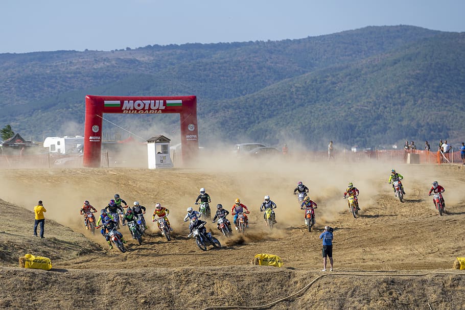 motocross, dirt, mud, motorcycle, motorbike, extreme, bike, action, sport, speed