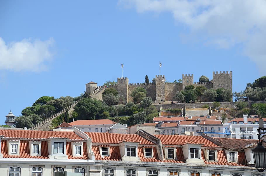 San Jorge, Castillo, Castillo de San Jorge, el castillo es Jorge, el castillo de Lisboa, Lisboa, Baja Lisboa, Portugal, turismo, turismo de Lisboa