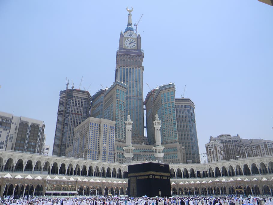 kaaba mecca, al abrar mecca, architecture, building, hotel, saudi arabia, modern, construction, city, luxury