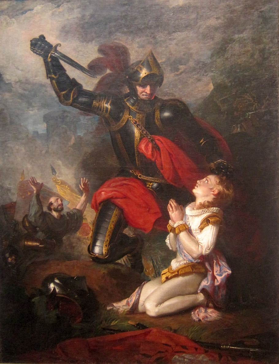 painting, soldier, holding, sword, murder, rutland, lord, clifford, charles, robert