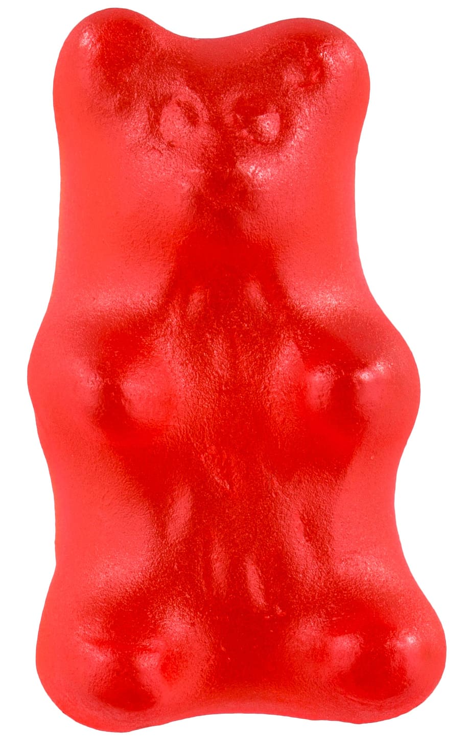 red jelly bear, candy, gummy bear, red, gummy, sugar, sweet, food, jelly, colorful