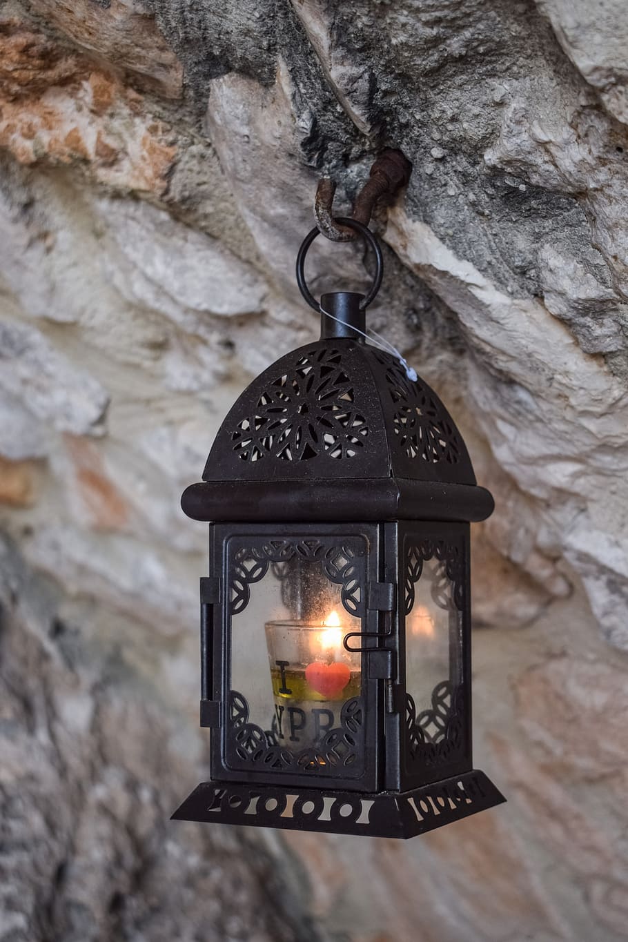 Lantern, Flame, Light, Candle, decoration, spirituality, burning, religion, cave church, ayia napa