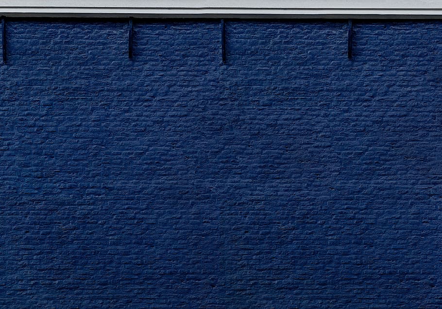 untitled, background, blue, wall, brick, blue background, dark, texture, textured, full frame