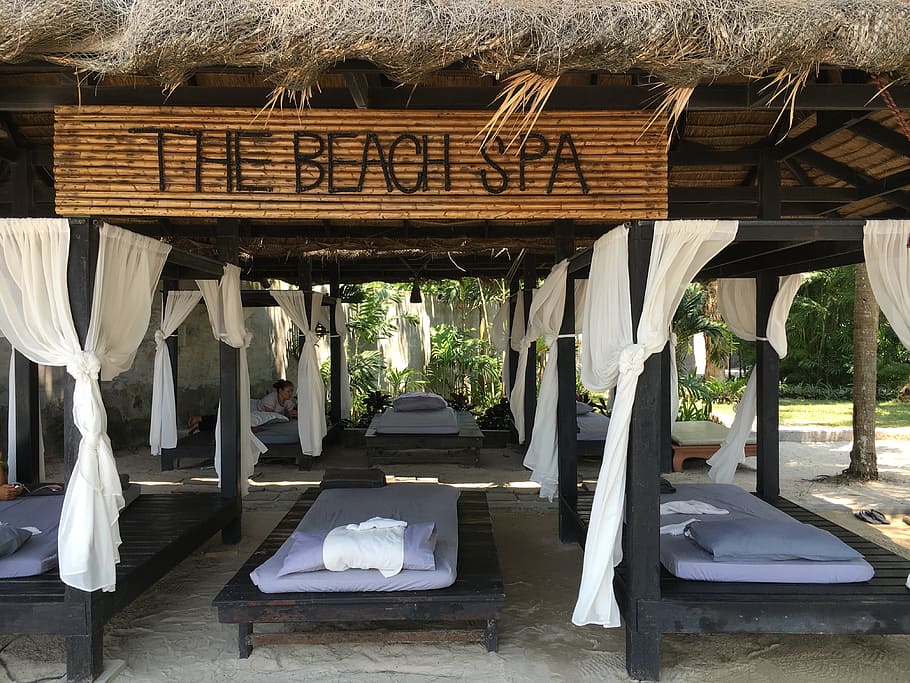 the beach spa, Asia, Thailand, Koh Chang, Massage, tourist resort, luxury, travel destinations, architecture, roof