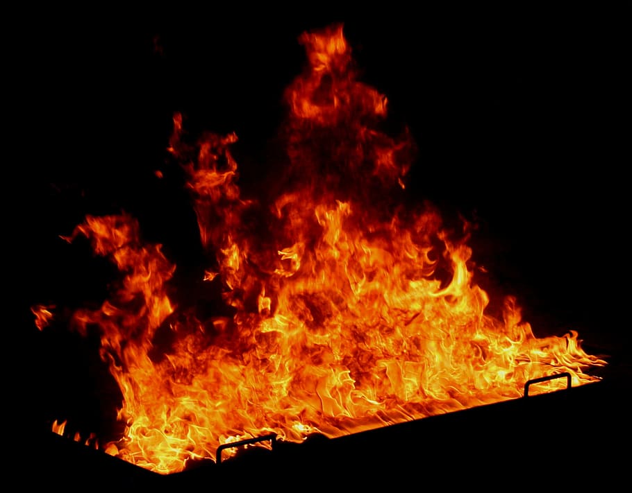 fuego, caliente, llama, quemadura, resplandor, calor, peligroso, quema, fuego - fenómeno natural, calor - temperatura