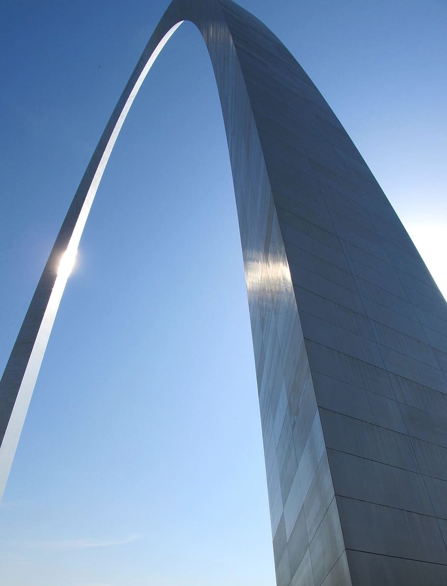 Gateway Arch, Saint Louis, Gateway to the West, símbolo, arquitectura, memorial, Jefferson, Mississippi, América, Eero Saarinen