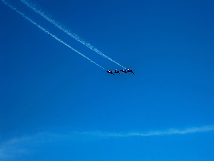 blue angels, jets, f-18, airshow, flying, air Vehicle, airplane, stunt, air, sky