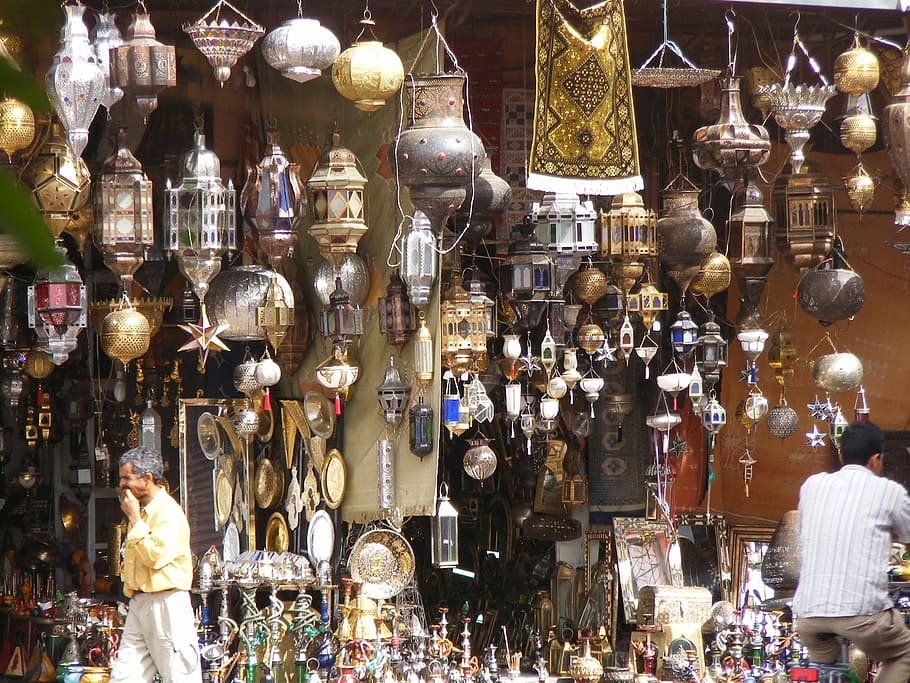 man, walking, pendant lamp collection, Lamp, Bazaar, Lantern, Traditional, market, light, medina