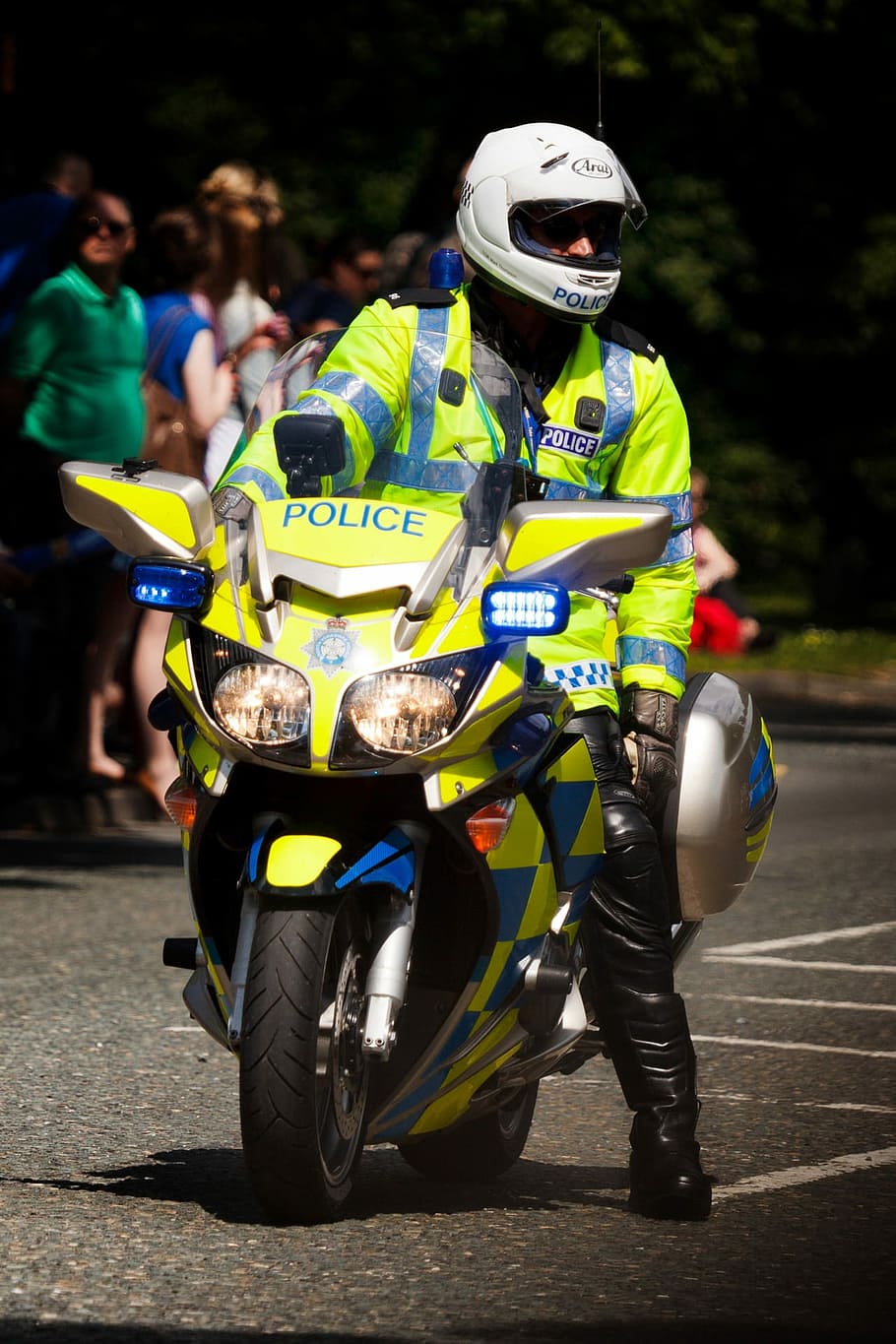 policía, equitación, moto policial, bicicleta, británico, cumplimiento de la ley, inglés, gafas, ley, hombre