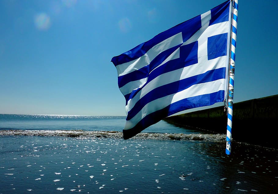 bandera de grecia, grecia bandera, grecia, bandera, griego, azul, europa, griegos, europeo, grexit
