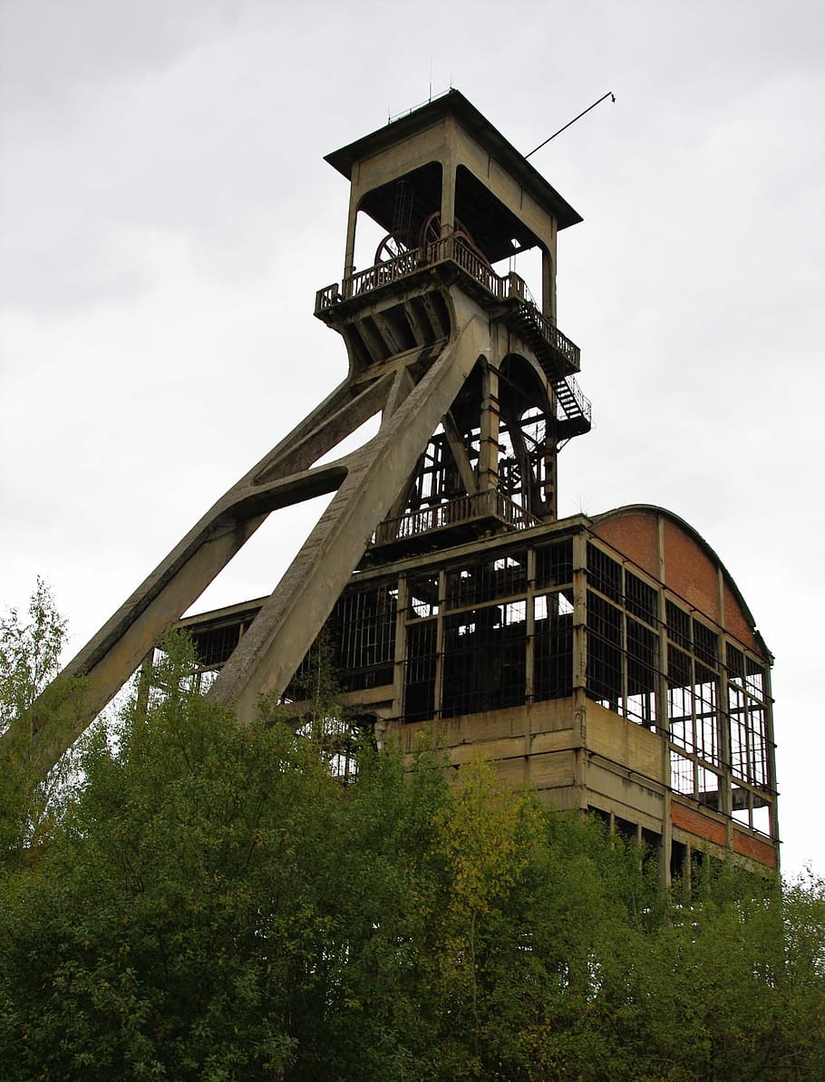 Minería, carbono, área de Ruhr, proyecto de ley, industria, históricamente, mina, bastidor principal, patrimonio industrial, parque industrial