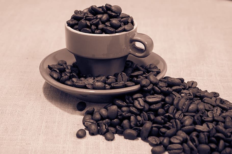 coffee, beans, arabica, cafe, espresso, teacup, food and drink, coffee - drink, roasted coffee bean, cup