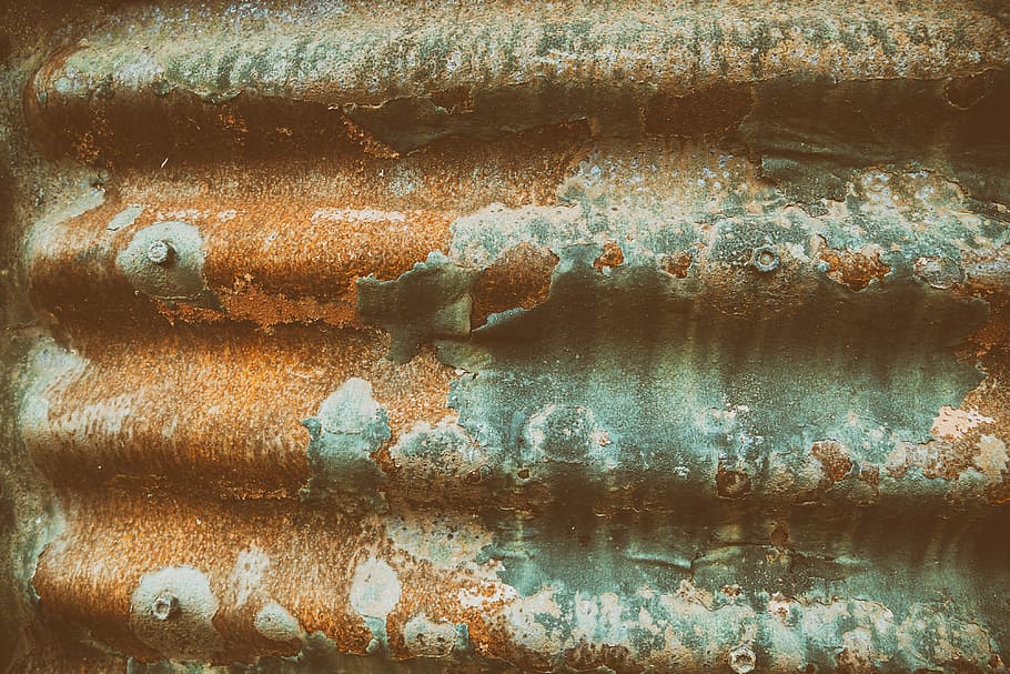 rusty, old, corrugated, iron metal, captured, canon 6, 6d, Close-up shot, corrugated iron, metal