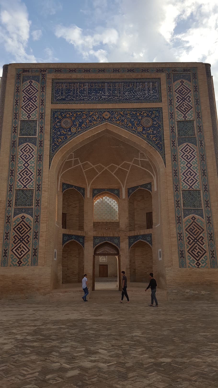 mosaic, pattern, mosque, samarkand, uzbekistan, central, heritage, asia, islam, architecture