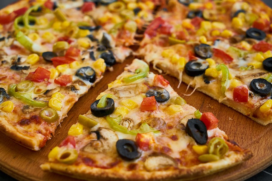pizza, masa, queso, comida, tomate, delicioso, fresco, nutrición, restaurante, cocina