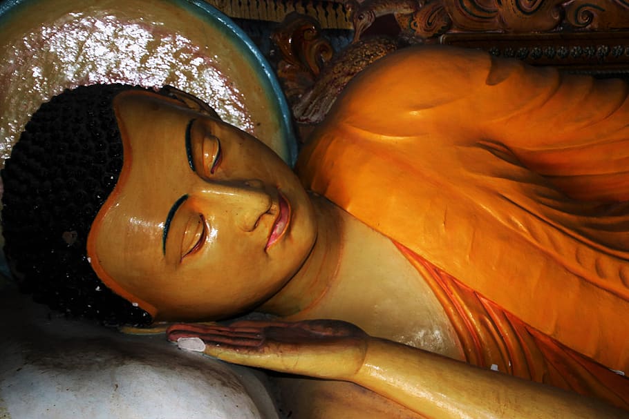 Budha, mimpi, satu, orang-orang, agama, potret, patung, Raut Wajah, kepala, seni