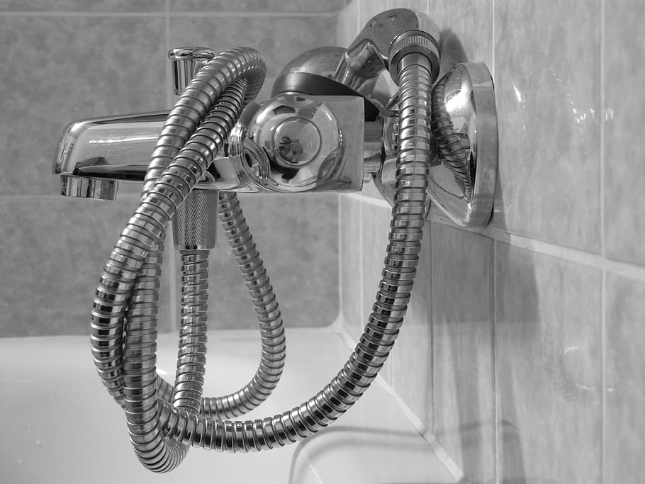 selective, focus photo, faucet, hose, Shower Head, Valve, Shower, Bath, Wash, shower, bath