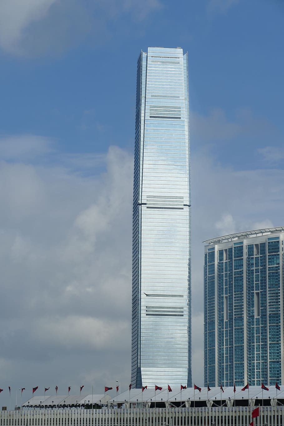 hong kong, arranha céu, cidade grande, linha do horizonte, arquitetura, vidro, janela, moderna, kowloon, estrutura construída