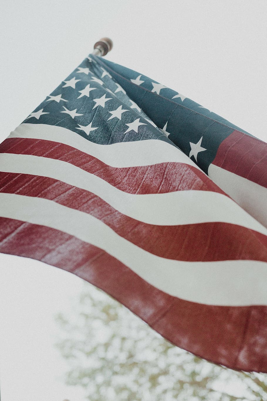 bandera estadounidense, primer plano, bandera, cuatro de julio, día de la independencia, patriotismo, rayado, sin gente, barras y estrellas, rojo