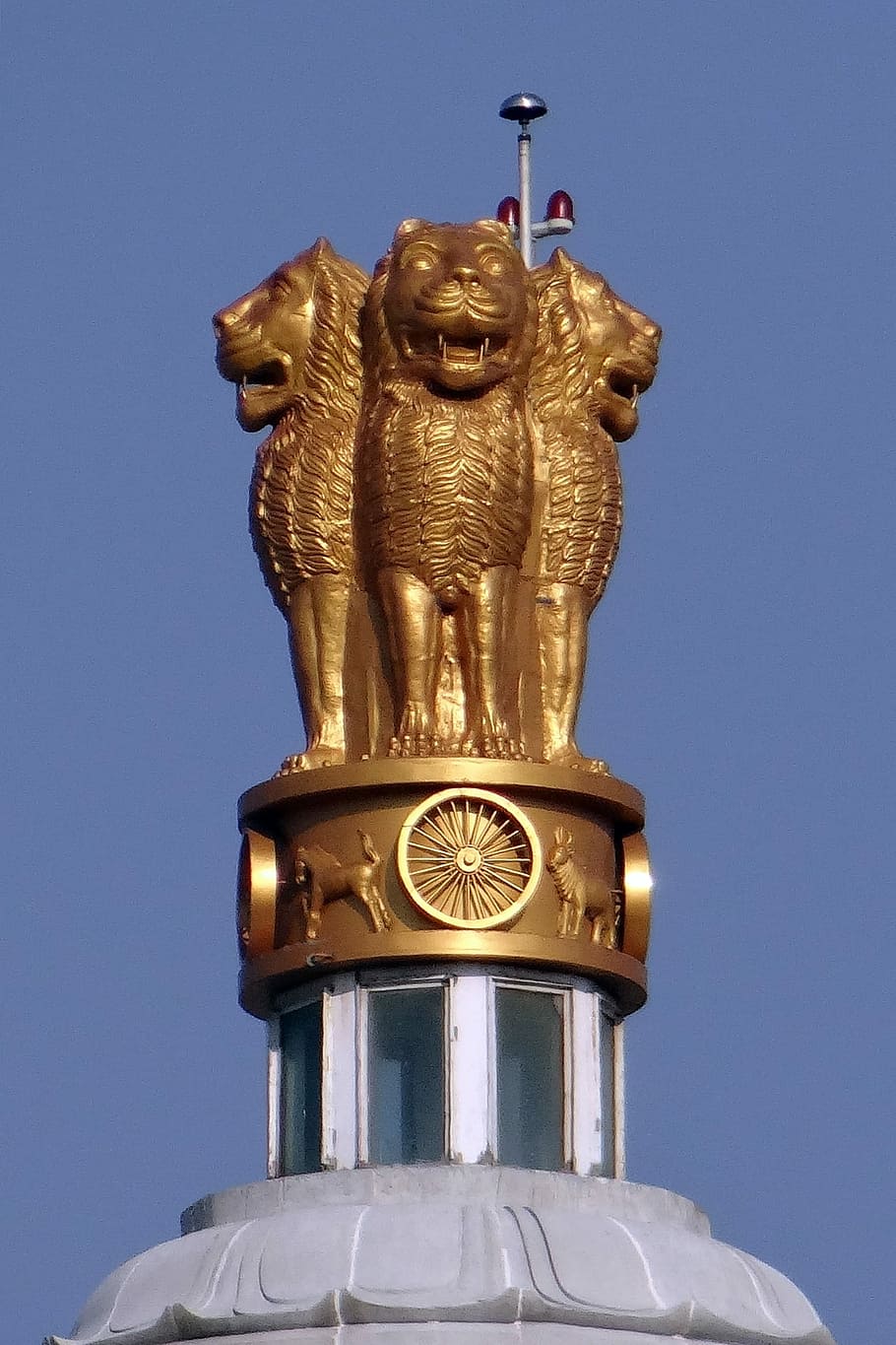 national, emblem, National Emblem, Lion Capital, ashoka chakra, suvarna vidhana soudha, belgaum, legislative building, architecture, karnataka