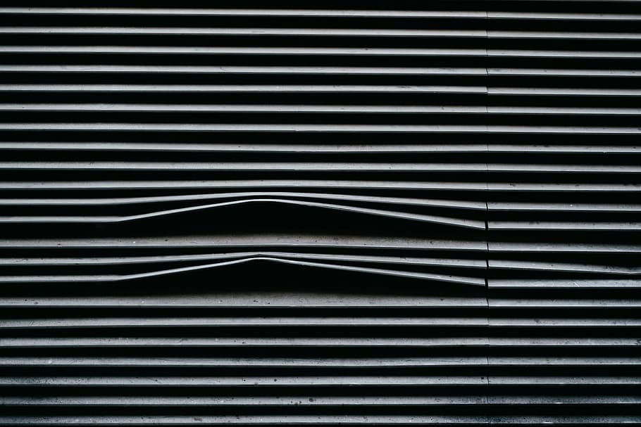 white stripe art, blinds, line, window, white, black, backgrounds, pattern, abstract, steel