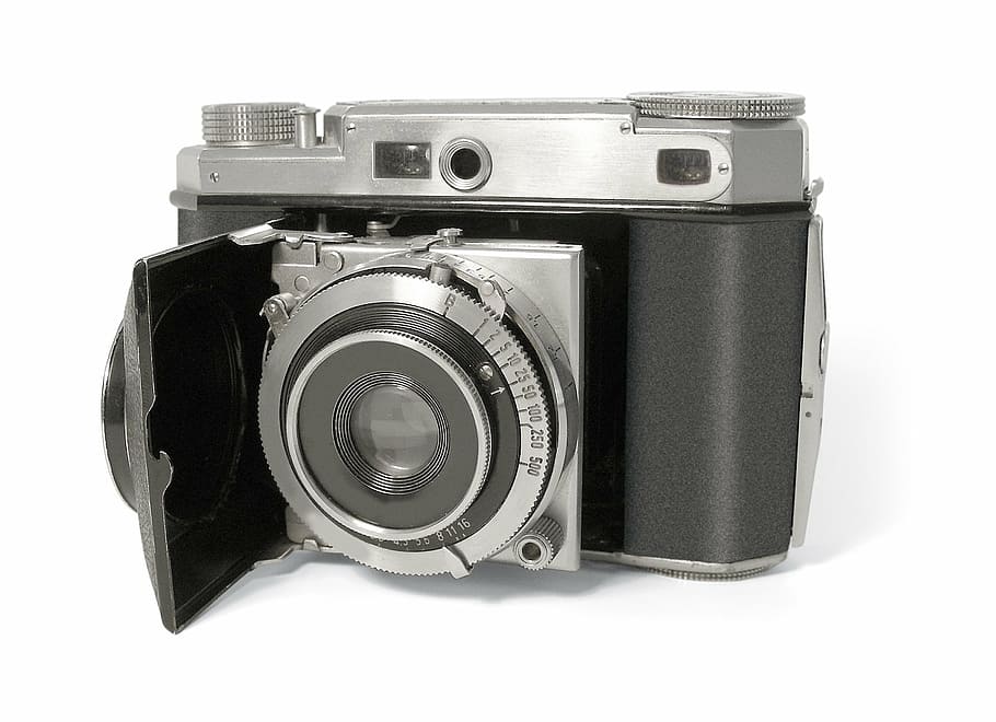 black, gray, slr camera, camera, lens, photographer, technology, recording, shot, analog