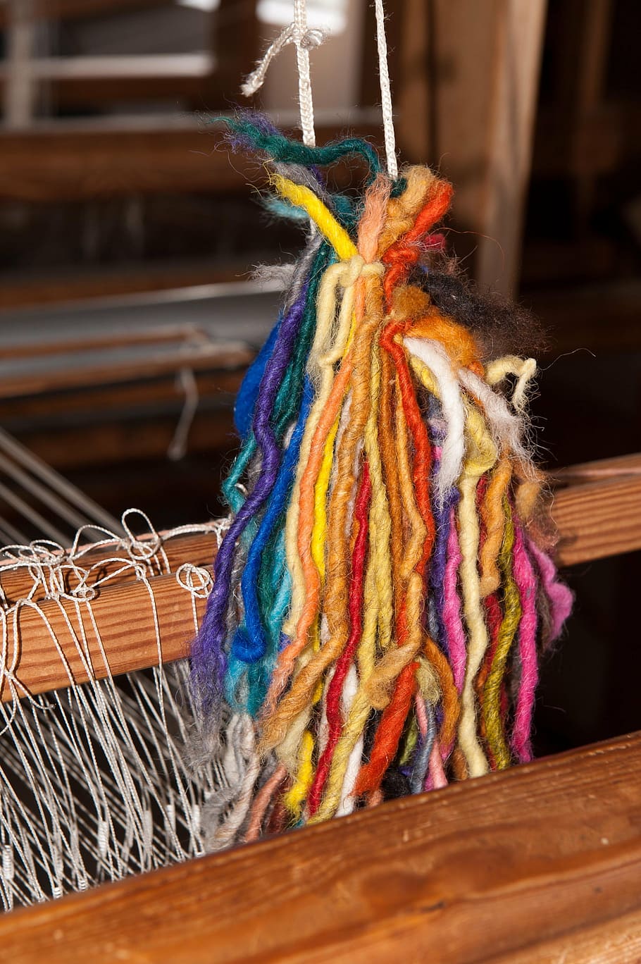 wool, color, south africa, rope, textile, multi colored, thread, loom, art and craft, indoors