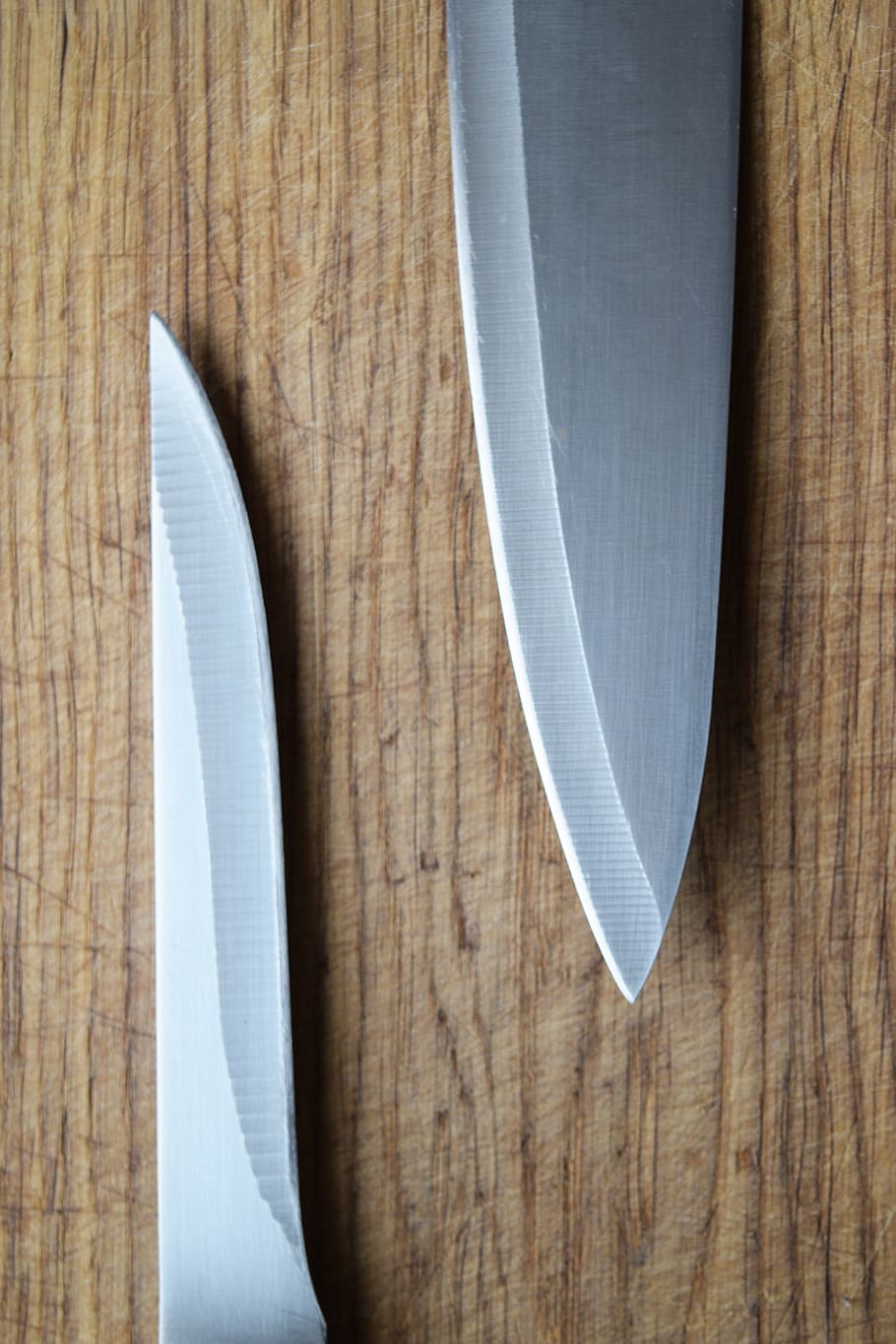 cuchillo de cocina, cuchillos, diseño de menú, tabla de cortar, de madera, cocina, cubiertos, mesa, comida, tradicional