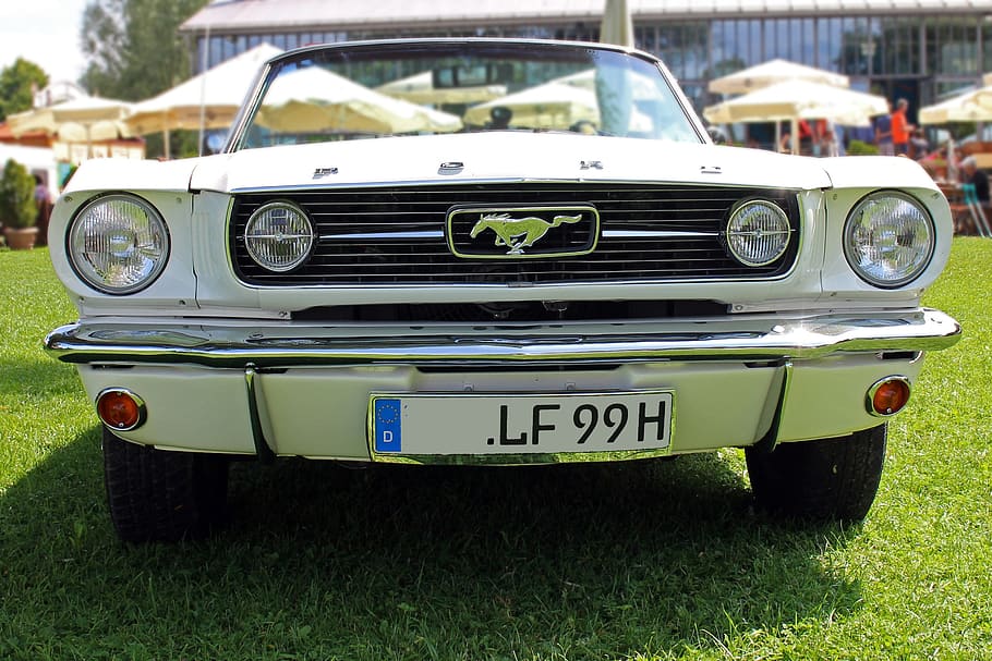 ford mustang, oldtimer, ford, vehicle, mustang, american, automotive, convertible, classic, mode of transportation