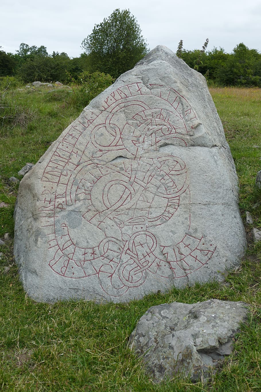 birka, suecia, históricamente, museo, hombres del norte, vikingo, piedra, runa, fuente, personajes