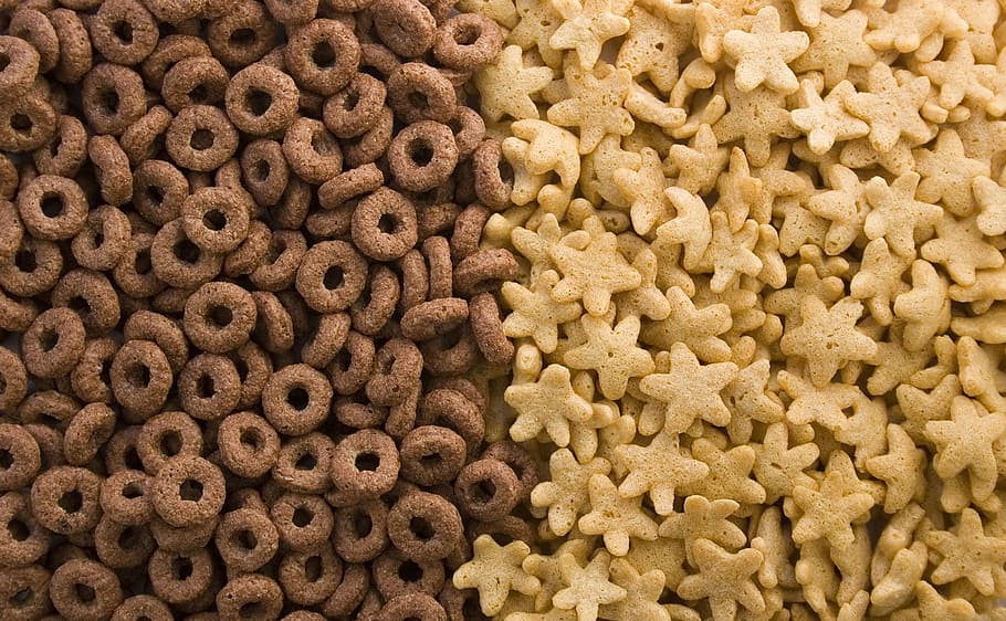 star, ring cereal lot, background, food, wallpaper, abstract, breakfast, cereal, snack, health