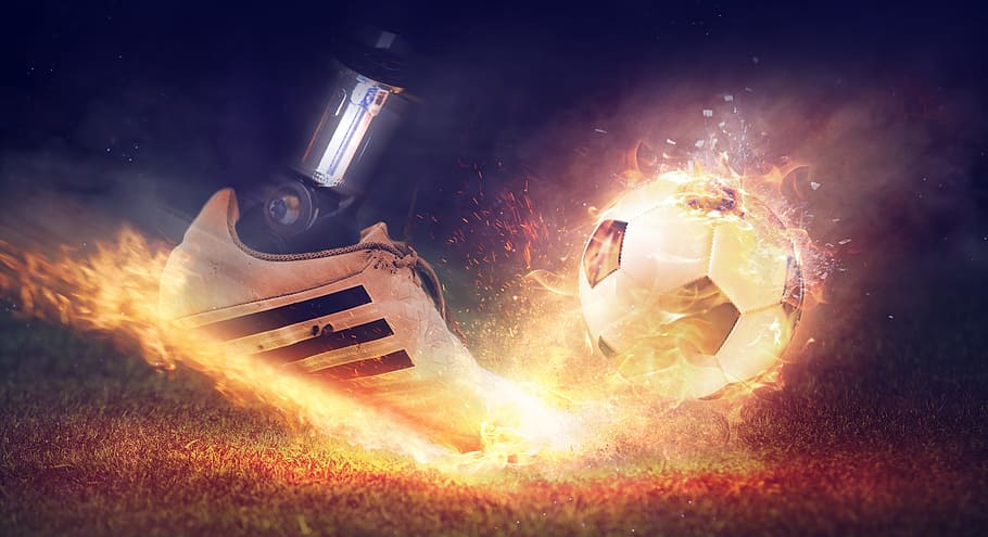 unpaired, white, adidas shoe, kicking, soccer ball, football, shoe, football boot, sport, ball