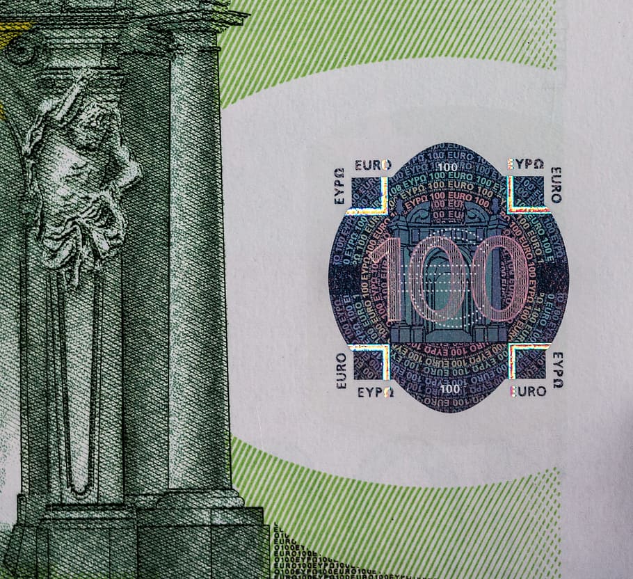 euro, money, currency, dollar bill, banknote, finance, 100 euro, bill, save, gift