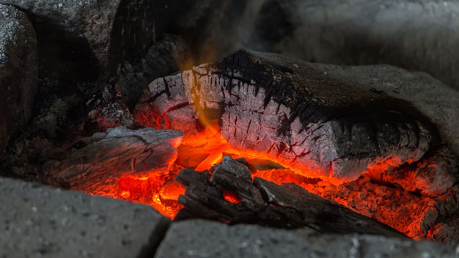 burning wood, fire, lena, heat, heat - temperature, burning, fire - natural phenomenon, geology, volcano, lava