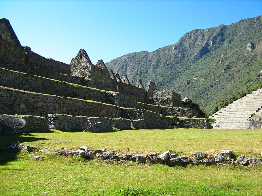 cusco, machu picchu, peru, mountain, sky, history, the past, architecture, nature, clear sky