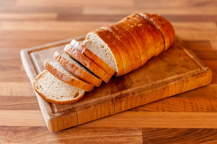 bread, food, isolated, croissant, loaf, white, baked, breakfast, bakery, bun