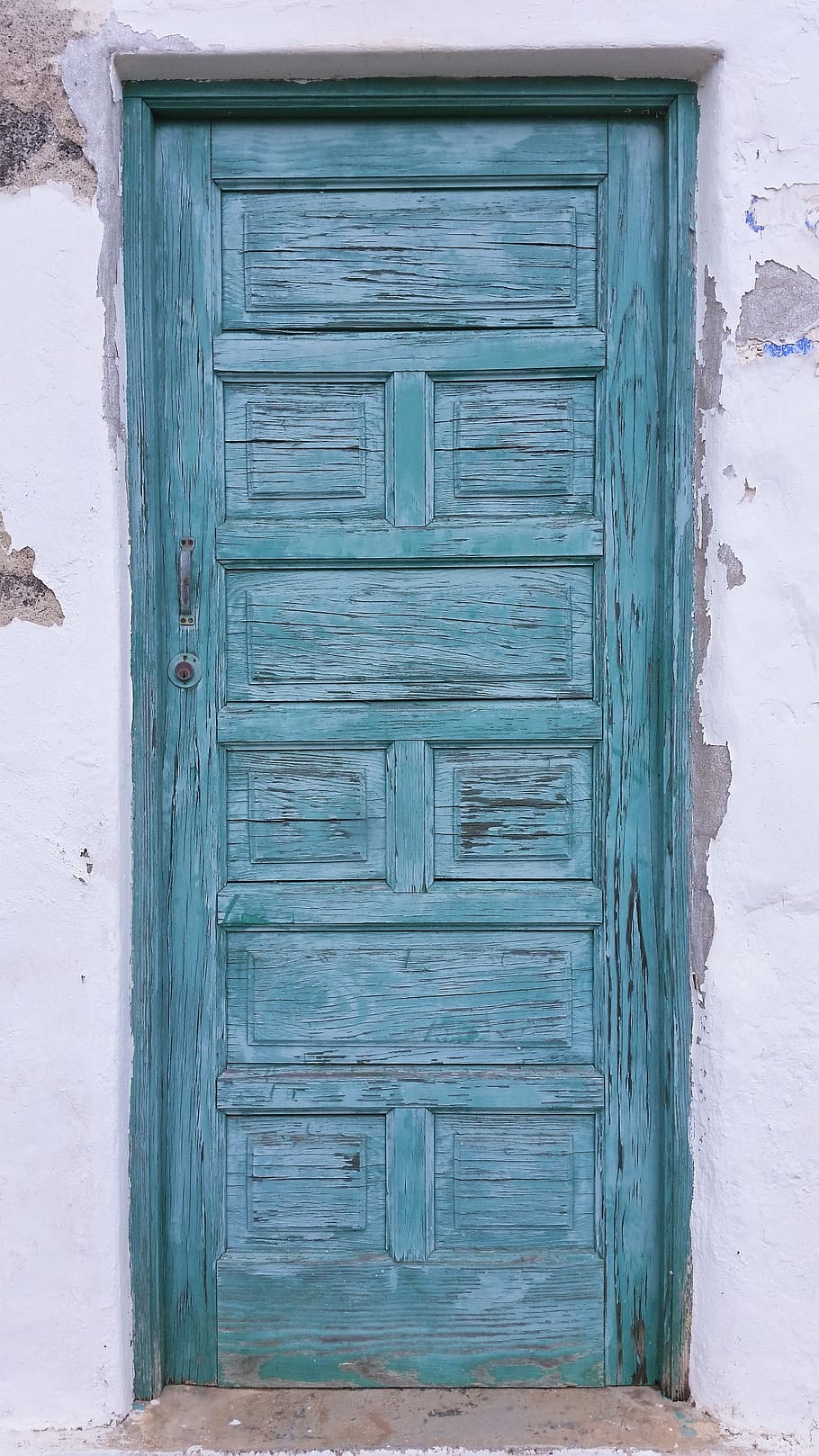 Lanzarote, pintu tua, pintu kayu, pintu biru, arsitektur, pintu masuk, pintu, struktur buatan, bahan kayu, tua