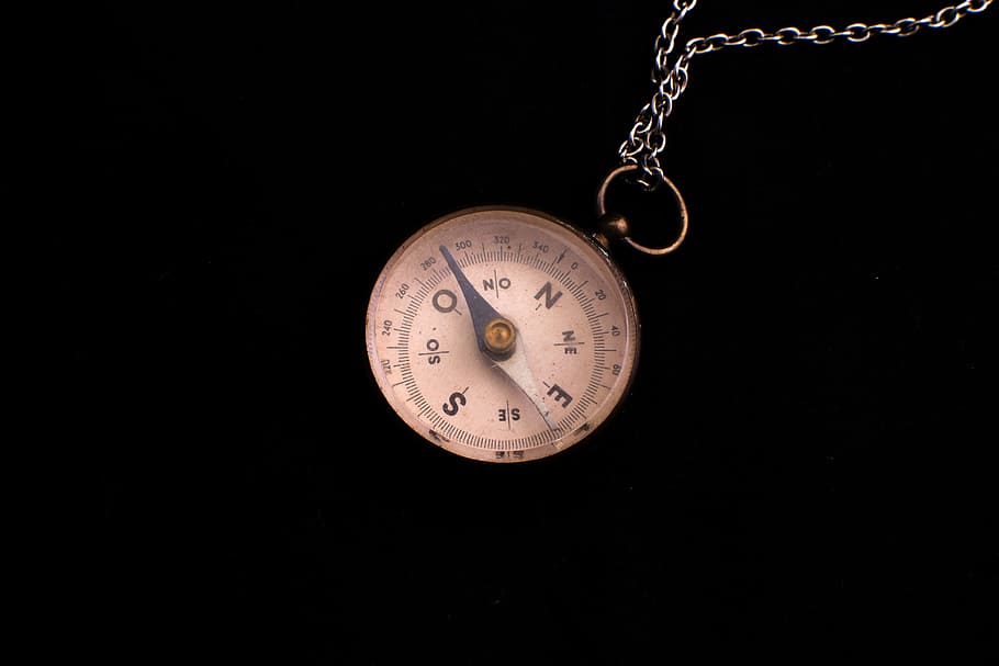 compass, time, watches, antique watch, the time, ornaments, clock, black background, pocket watch, watch