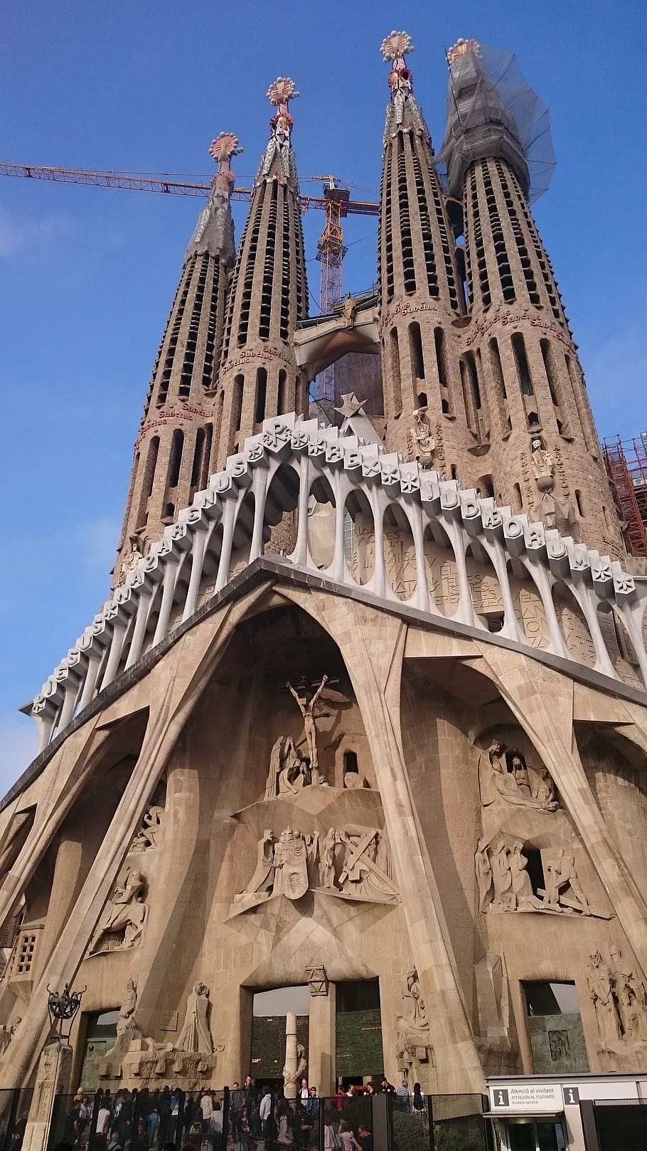 Sagrada Familia, Barcelona, ​​Cataluña, ​​España, arquitectura, lugar famoso, catedral, iglesia, estilo gótico, estructura construida