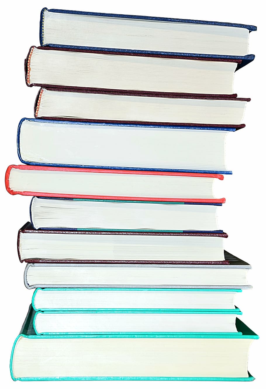 本の山, 本, 本のスタック, 分離, 免除された本, 読む, 文学, 製本, 学習, 研究