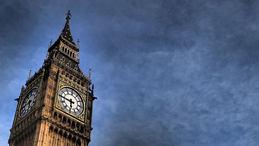 low, angle photo, elizabeth tower, london, england, westminster, big Ben, london - England, uK, houses Of Parliament - London