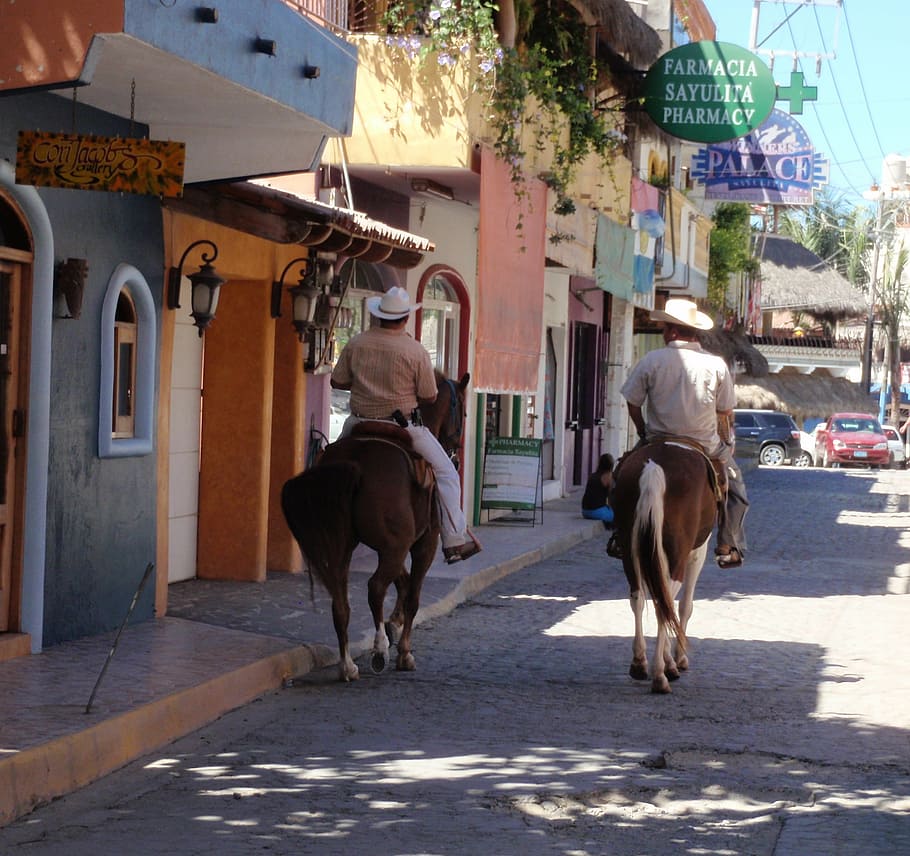 mexican, cowboys, horses, latino, building exterior, domestic animals, mammal, architecture, domestic, built structure