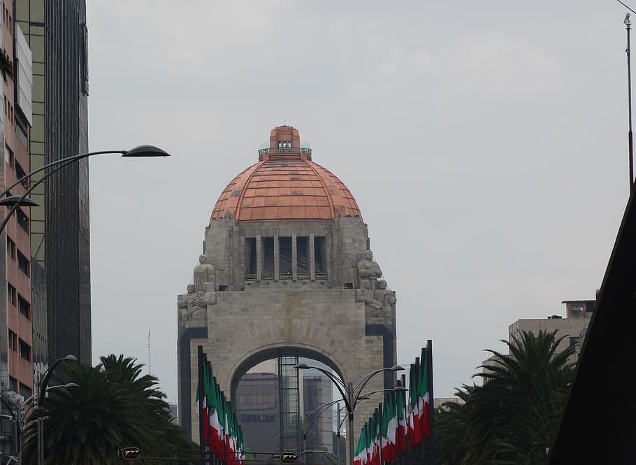 banderas, mexico, bandera mexicana, zócalo, arquitectura, estructura construida, exterior del edificio, cielo, naturaleza, pájaro