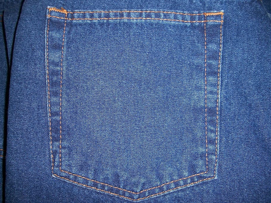 blue, denim apparel pocket, Jeans, Rear, Back Pocket, rear pocket, blue jeans, denim, dungarees, dungaree