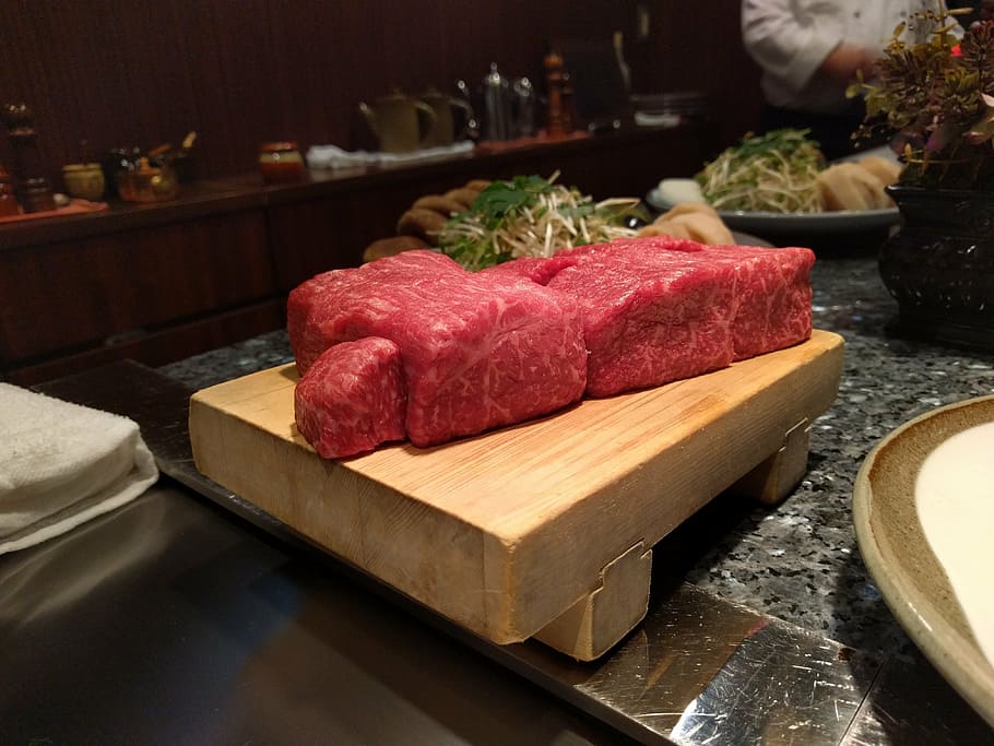 kobe ​​beef, kobe, beef, japón, japonés, carne, restaurante, gourmet, Comida, comida y bebida