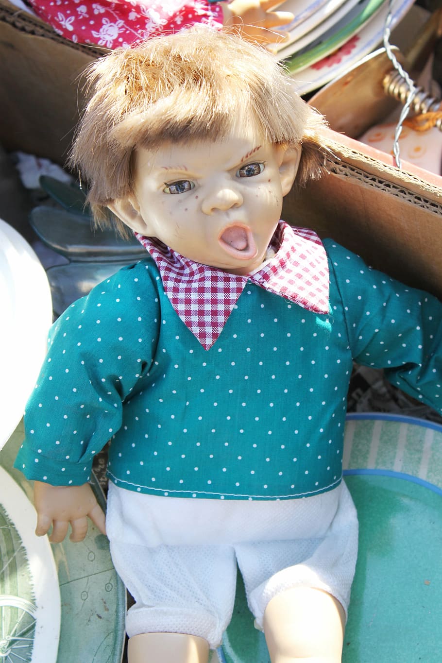 doll, boy, toys, old, grimace, caucasian Ethnicity, child, one Person, people, smiling