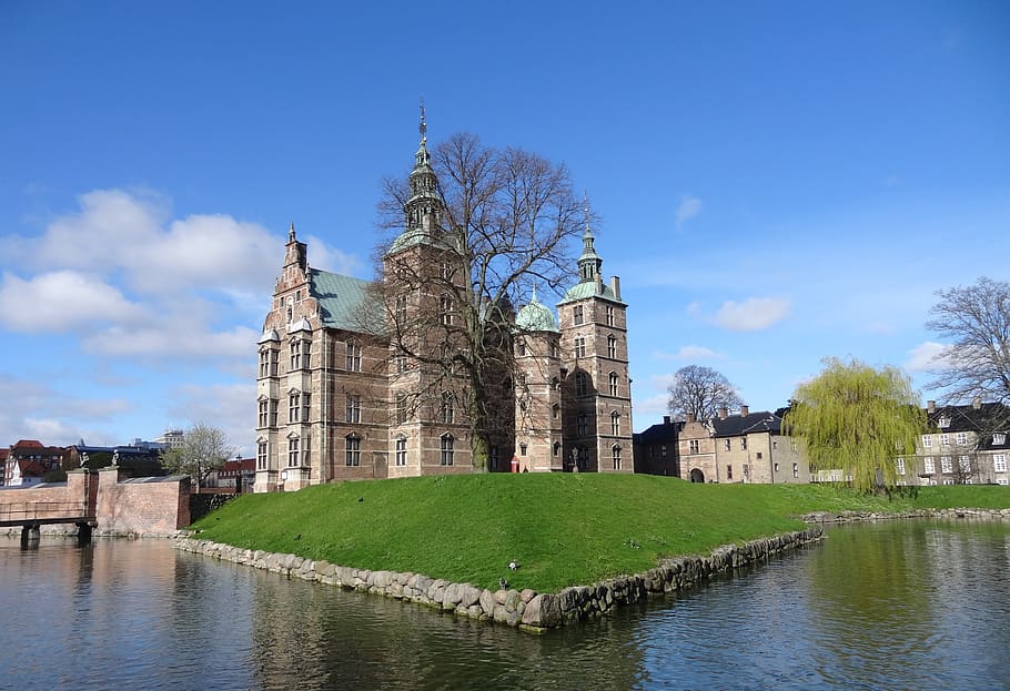 kastil rosenborg, copenhagen, denmark, kastil, rosenborg, bersejarah, istana, Arsitektur, struktur yang dibangun, eksterior bangunan