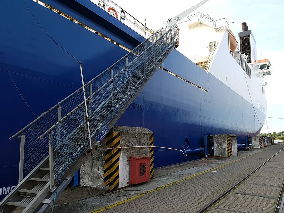 Porto, Navio porta-contêineres, frachtschiff, cargueiro, passadiço, marítimo, contêiner, transporte, cargueiro de papel, carga